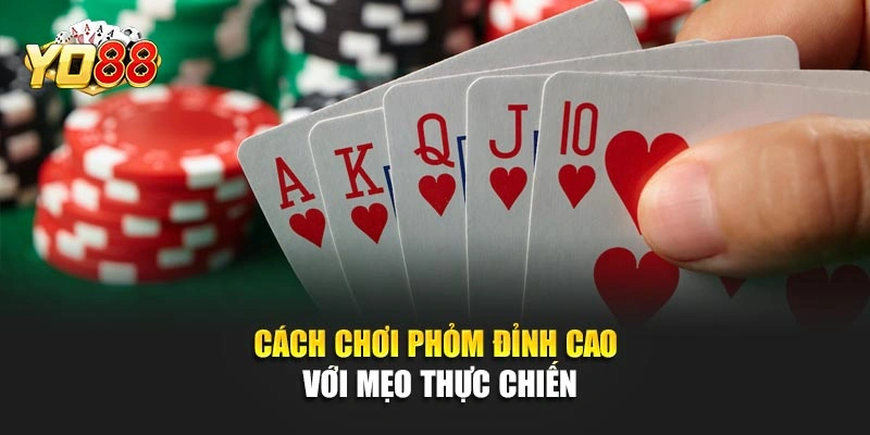 Cách chơi phỏm đỉnh cao với mẹo thực chiến