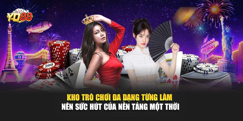 Kho trò chơi đa dạng từng làm nên sức hút của nền tảng một thời