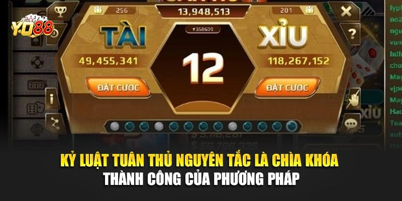 Kỷ luật tuân thủ nguyên tắc là chìa khóa thành công của phương pháp