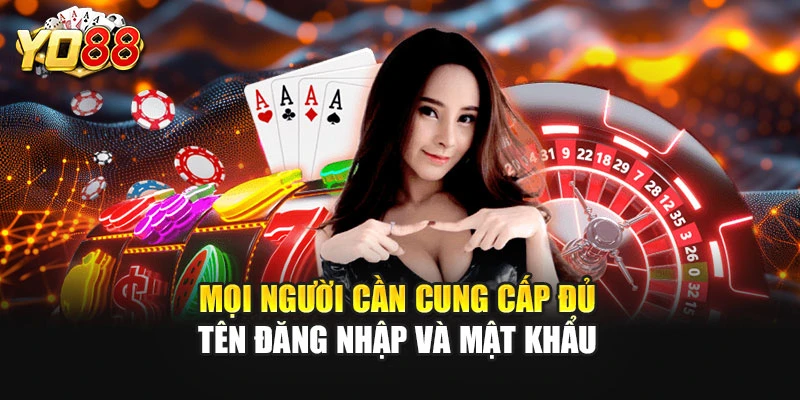 Mọi người cần cung cấp đủ tên đăng nhập và mật khẩu