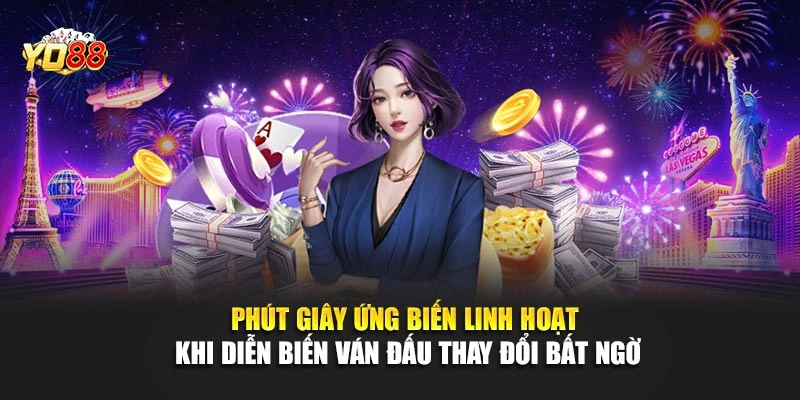 Phút giây ứng biến linh hoạt khi diễn biến ván đấu thay đổi bất ngờ